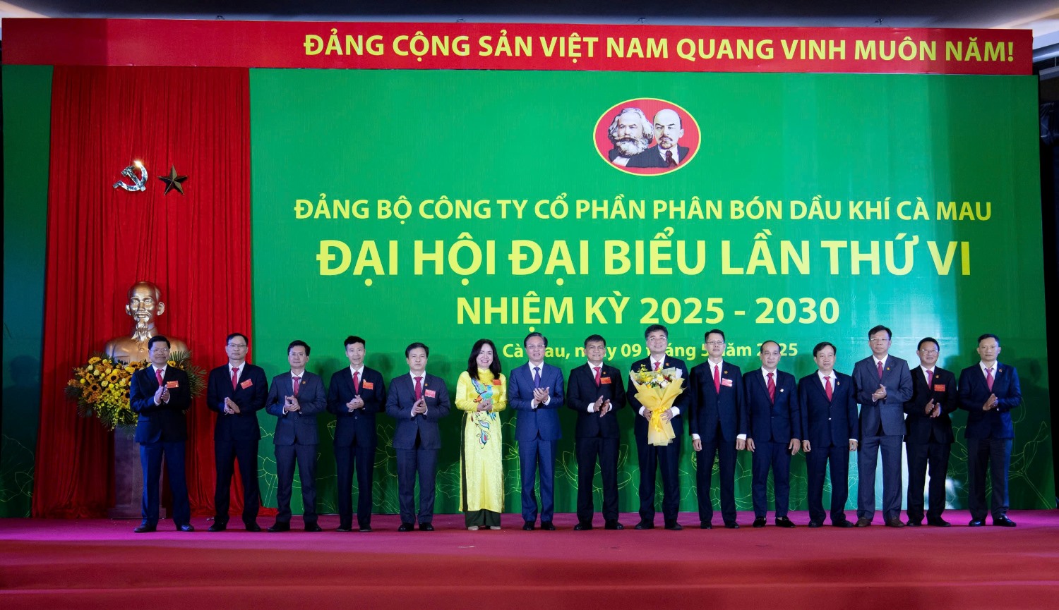 PVCFC tổ chức thành công Đại hội Đảng bộ lần thứ VI, nhiệm kỳ 2025–2030