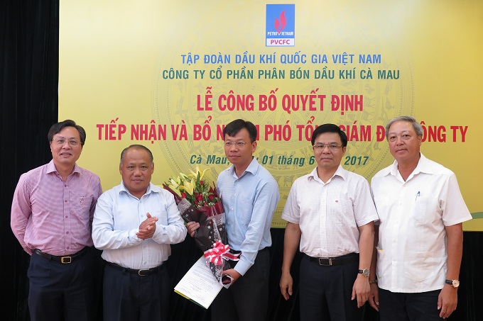 Lễ công bố và trao quyết định bổ nhiệm cán bộ