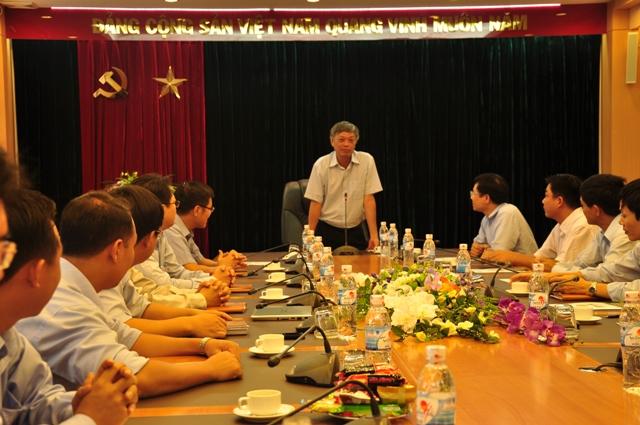 Phó Tổng Giám đốc Tập đoàn Dầu khí Nguyễn Tiến Dũng thăm và làm việc tại Đạm Cà Mau