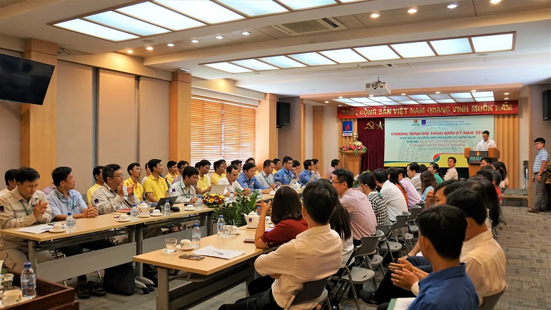 Đối thoại định kỳ quý I tại Đạm Cà Mau: “Nâng cao hiệu quả hoạt động của mạng lưới An toàn vệ sinh viên”