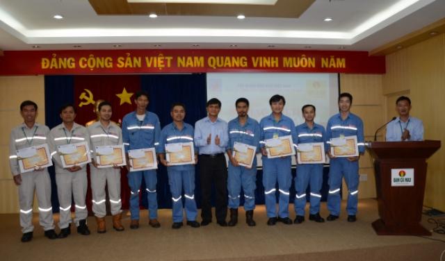 Bế mạc hội thi tay nghề dầu khí cấp cơ sở năm 2013