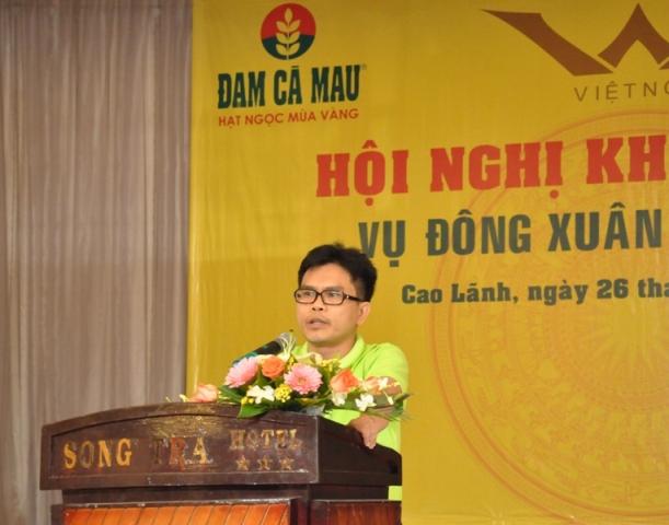 Đạm Cà Mau cùng với khách hàng chuẩn bị tốt vụ Đông Xuân