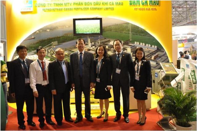 Chùm ảnh: Đạm Cà Mau tham gia triển lãm Ascope lần thứ 10