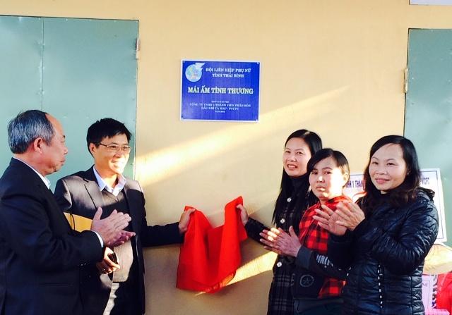 Khánh thành và bàn giao nhà đại đoàn kết tại tỉnh Thái Bình