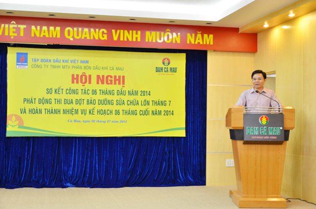 06 tháng đầu năm 2014: Đạm Cà Mau tiếp tục hoàn thành vượt mức các kế hoạch