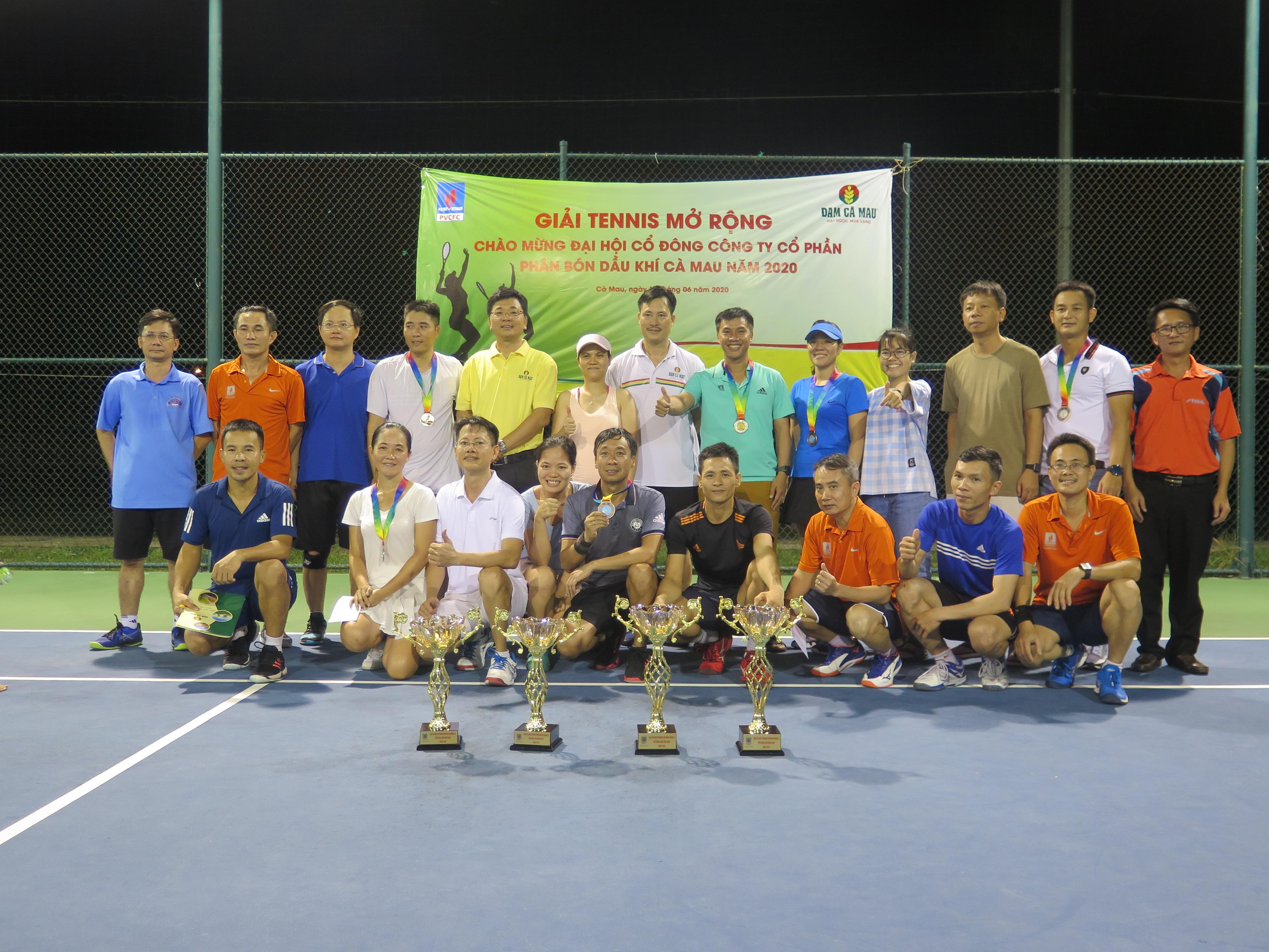 Giải Tennis mở rộng Đạm Cà Mau – làn gió mới cho phong trào rèn luyện thể chất