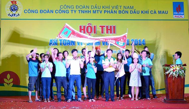 Tưng bừng hội thi An Toàn Vệ Sinh Viên Giỏi - PVCFC 2014