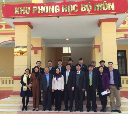 Khánh thành công trình trường THCS Hiệp Cường, huyện Kim Động, tỉnh Hưng Yên