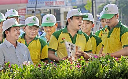 Đoàn viên thanh niên PVCFC tham gia hưởng ứng ngày môi trường thế giới