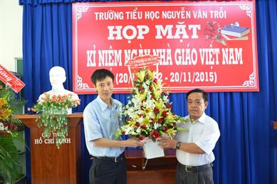 PVCFC đến thăm và chúc mừng ngày nhà giáo Việt Nam 20/11