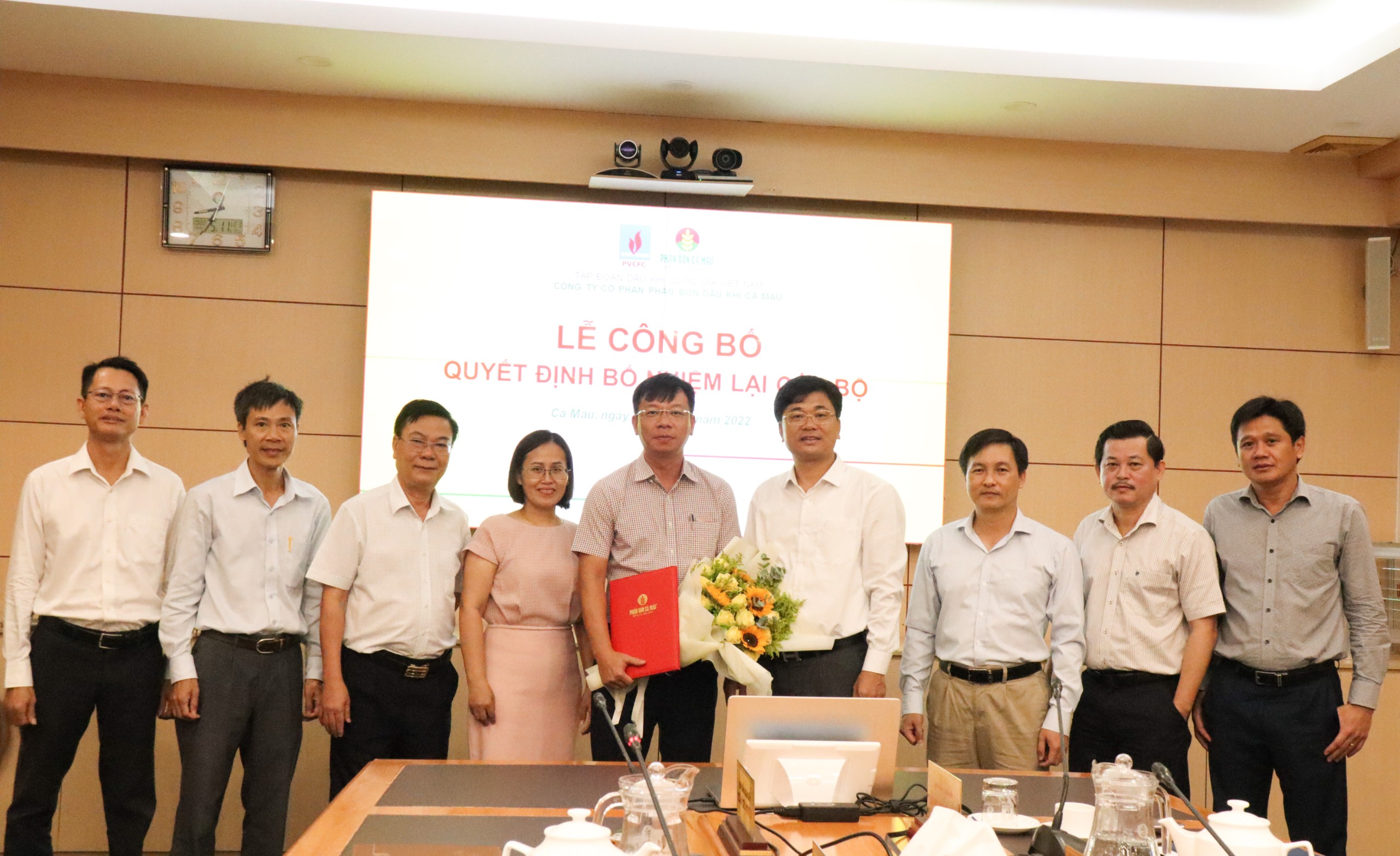 Trao quyết định bổ nhiệm Phó Tổng giám đốc PVCFC
