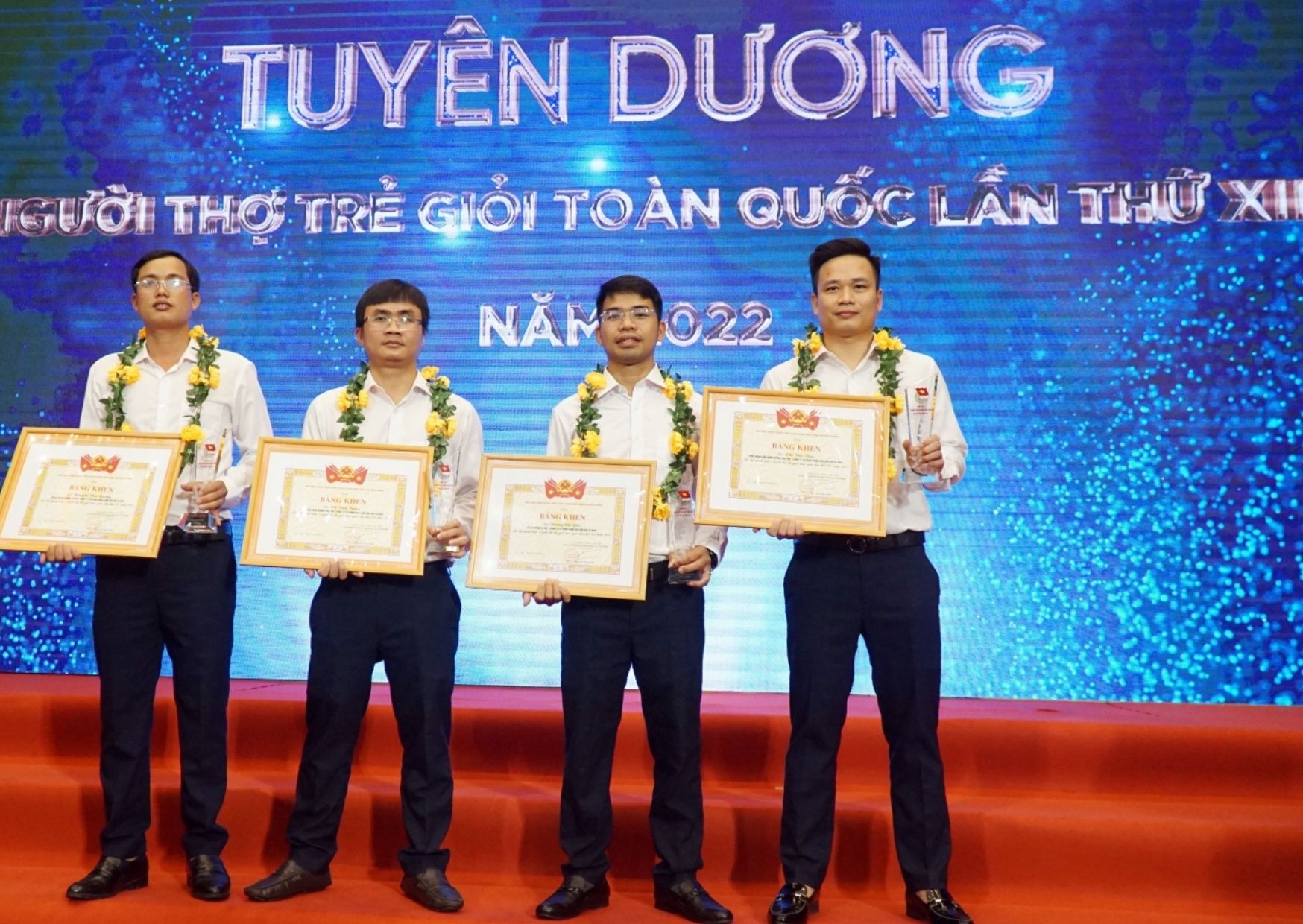 04 gương mặt PVCFC được tuyên dương “Người thợ trẻ giỏi” toàn quốc lần XIII năm 2022