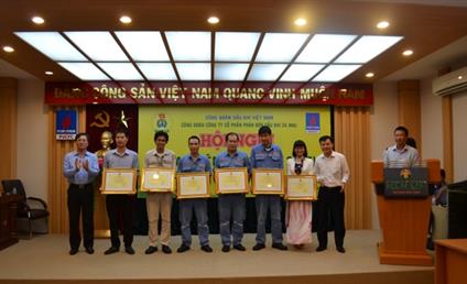 Công đoàn PVCFC tổ chức hội nghị sơ kết giữa nhiệm kỳ (2012-2017)