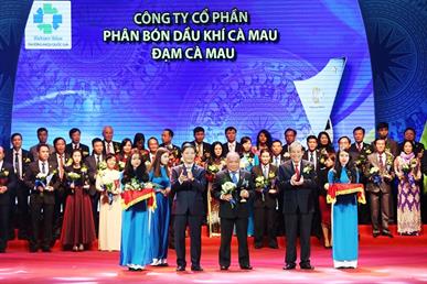 Đạm Cà Mau – Hạt Ngọc Mùa Vàng tiếp tục là thương hiệu Quốc gia 2016