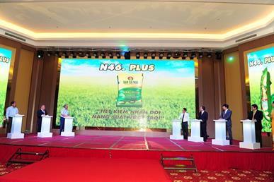 Tăng cường giải pháp tiết kiệm phân bón cho nhà nông - Đạm Cà Mau ra mắt sản phẩm mới: N46.Plus