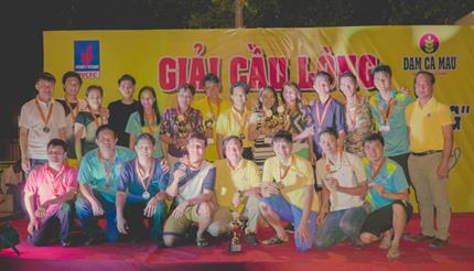 Bế mạc giải cầu lông “Cúp Đạm Cà Mau – Hạt ngọc mùa vàng” lần thứ 2, năm 2017
