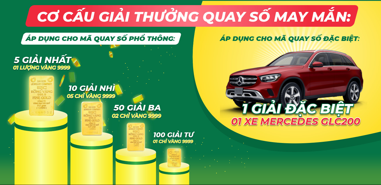 Thể Lệ Chương Trình Khuyến Mại: “Đón Mùa Vàng – Rước Xe Sang”