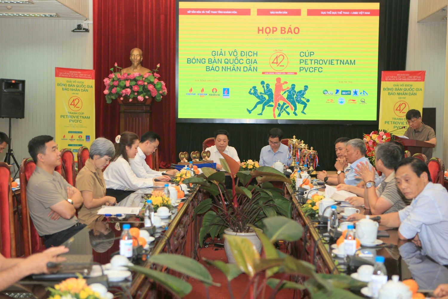 Petrovietnam/PVCFC đồng hành cùng Giải vô địch bóng bàn quốc gia Báo Nhân Dân lần thứ 42
