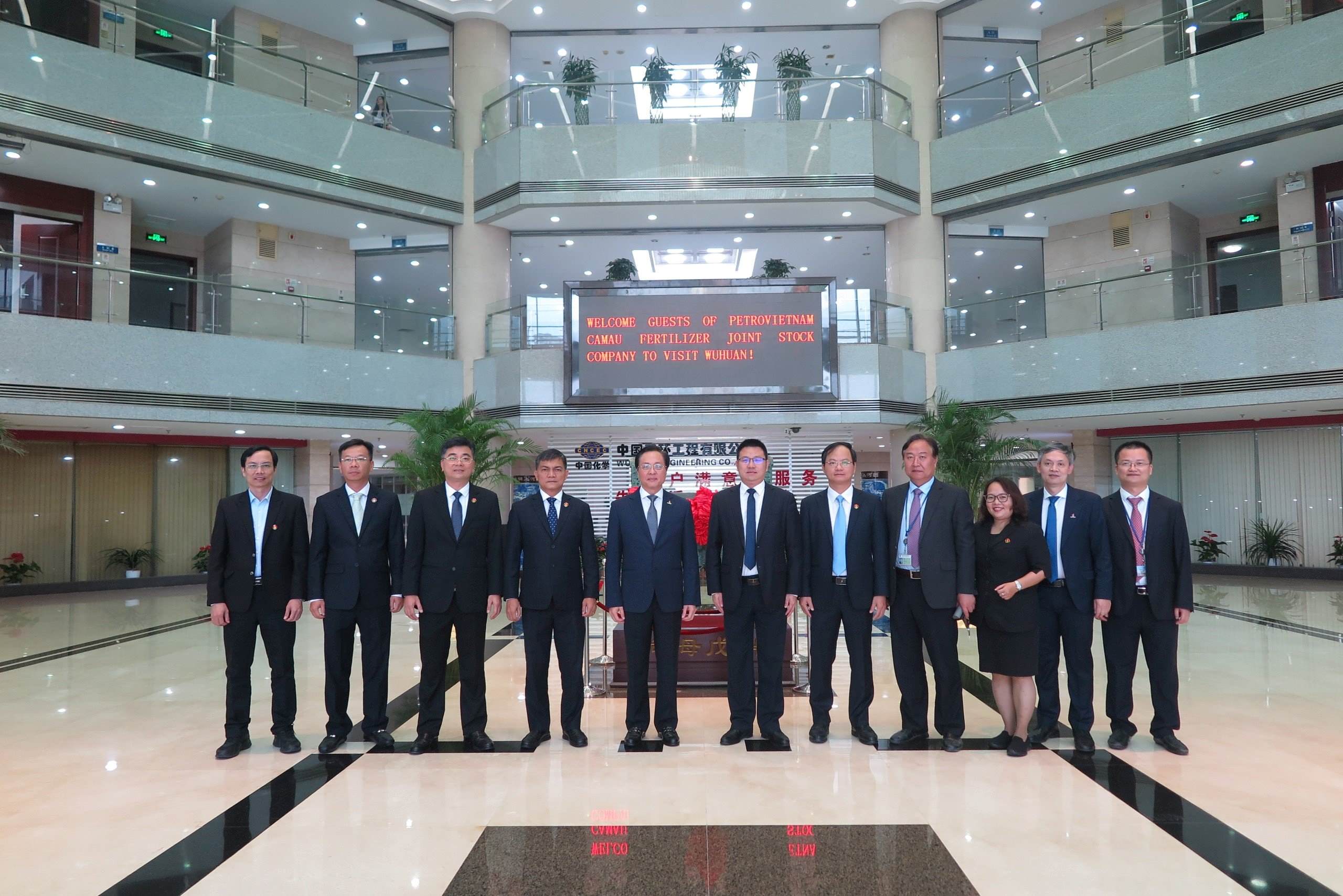 PVCFC Và WUHUAN Hợp Tác Mở Rộng Tiềm Năng Phát Triển