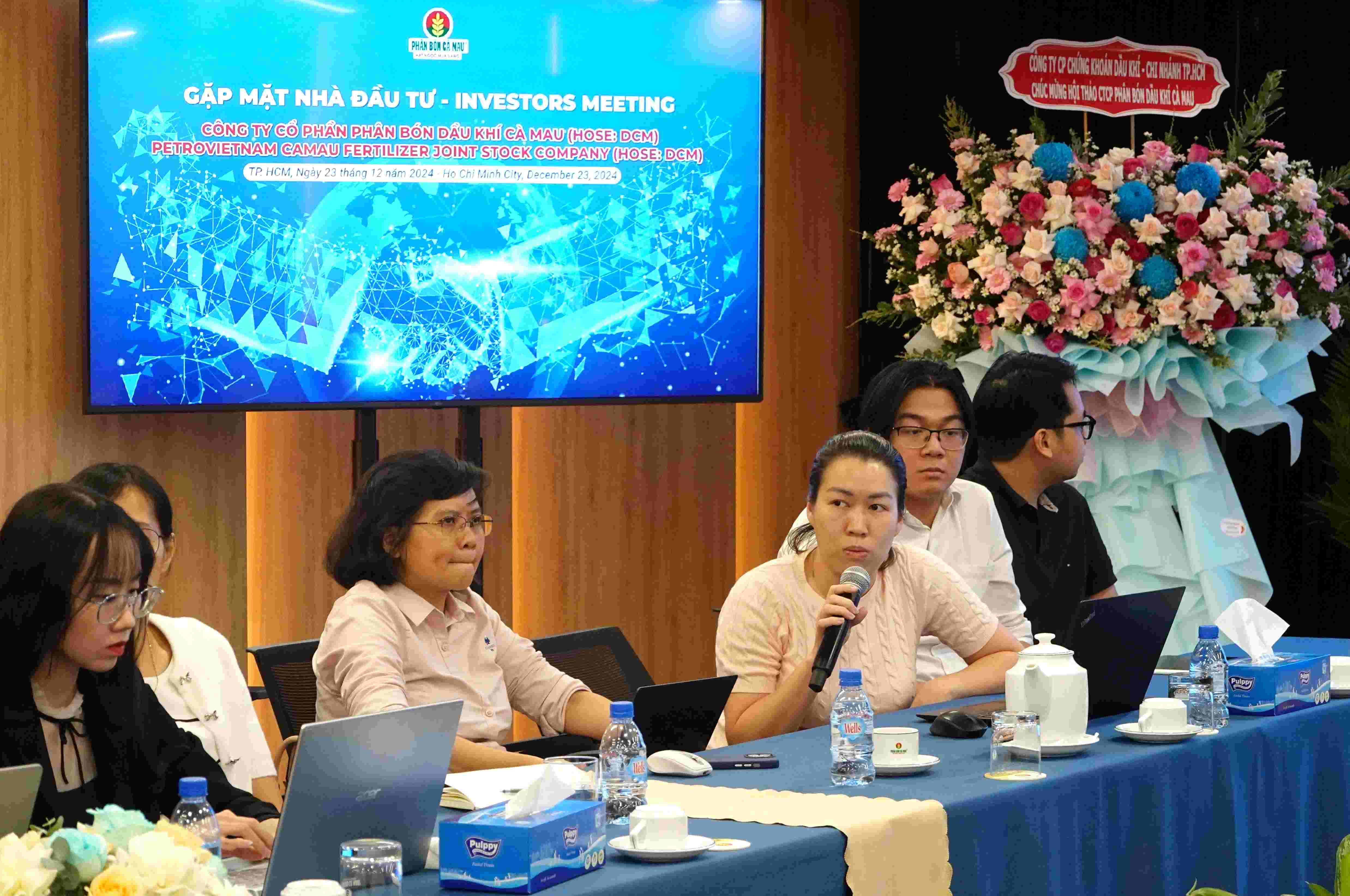 PVCFC gặp mặt nhà đầu tư năm 2024