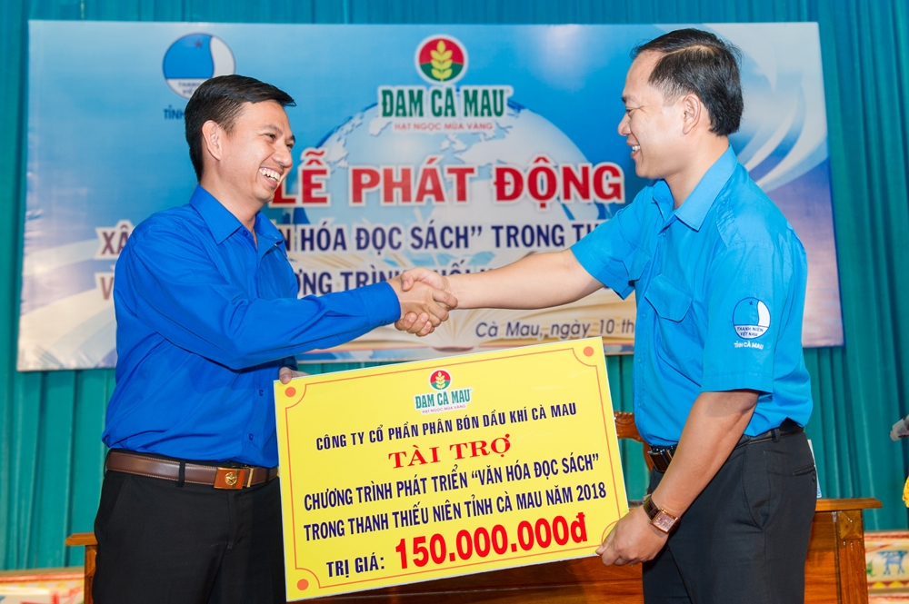 Tuổi trẻ PVCFC góp phần xây dựng “văn hóa đọc sách” tại Cà Mau