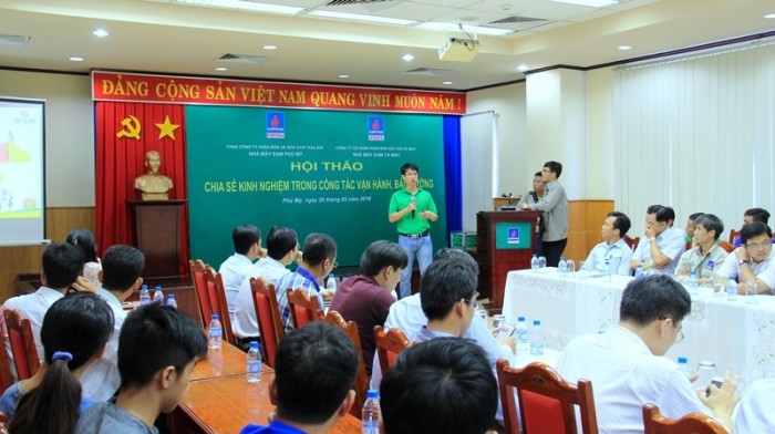 Trao đổi kinh nghiệm giữa các nhà máy đạm
