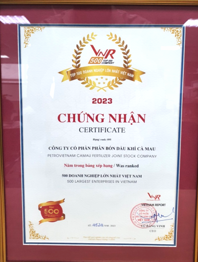 Top 500 Doanh nghiệp lớn nhất Việt Nam