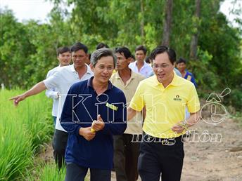 Chiếc máy cày mang tên Đạm Cà Mau đã lăn bánh