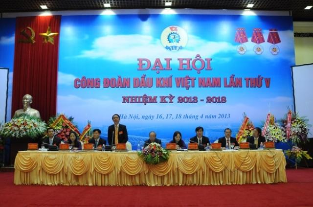Sáng nay, khai mạc Đại hội Công đoàn Dầu khí Việt Nam lần thứ V